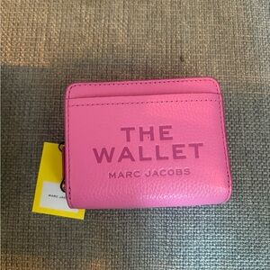 Marc Jacobs Vibrant Pink Wallet